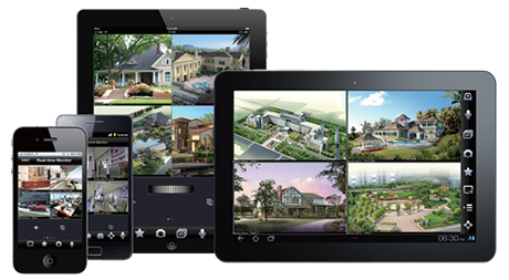 Viewing CCTV feed on iPad
